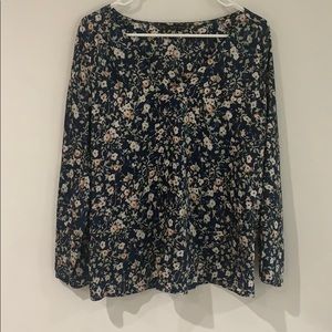 Zara Basic Blouse sz M